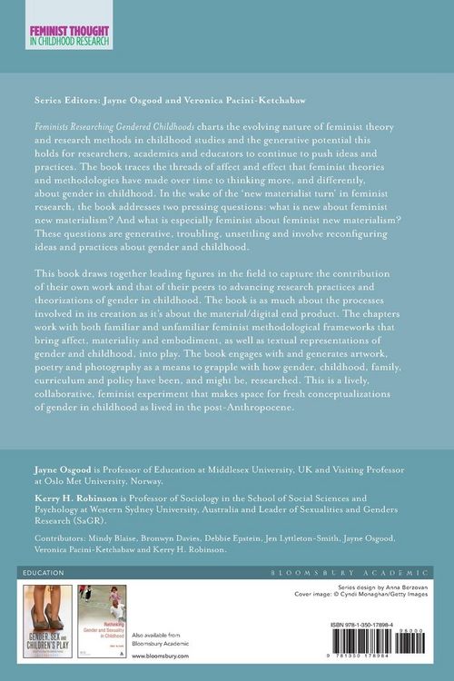Produktbild: Feminists Researching Gendered Childhoods