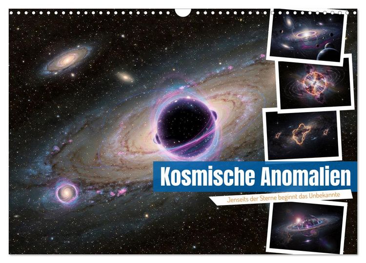 Produktbild: Kosmische Anomalien (Wandkalender 2027 DIN A3 quer), CALVENDO Monatskalender