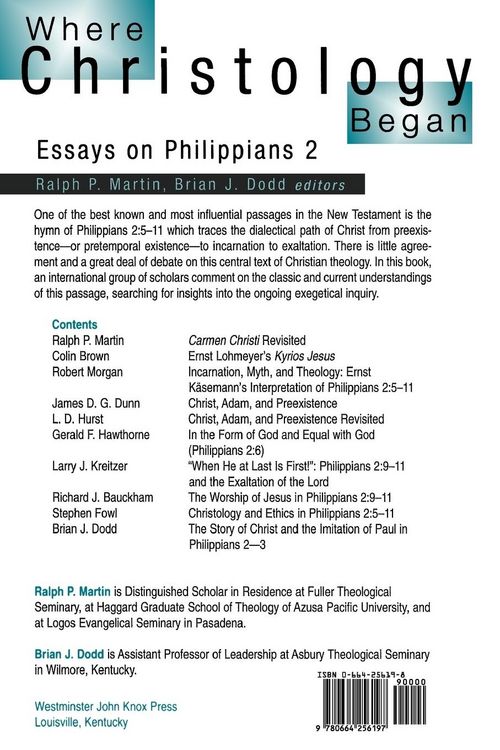 Produktbild: Where Christology Began