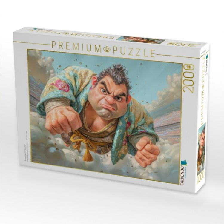 Produktbild: CALVENDO Puzzle Sumoringer Karikaturen | 2000 Teile Lege-Gr&ouml;&szlig;e 90x67cm Foto-Puzzle f&uuml;r gl&uuml;ckliche Stunden