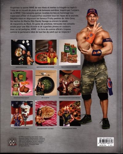 Produktbild: WWE : le livre de cuisine officiel