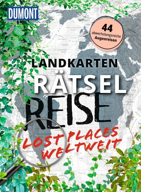 Produktbild: Landkarten-R&auml;tselreise Lost Places weltweit