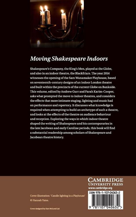 Produktbild: Moving Shakespeare Indoors