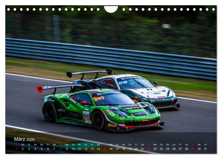 Produktbild: Motorsport aus Maranello (Wandkalender 2026 DIN A4 quer), CALVENDO Monatskalender