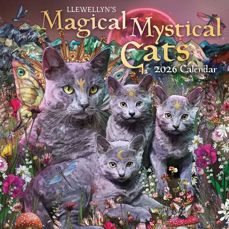 Produktbild: Llewellyn's 2026 Magical Mystical Cats Calendar