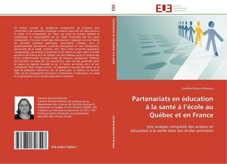 Produktbild: Partenariats en &eacute;ducation &agrave; la sant&eacute; &agrave; l'&eacute;cole au Qu&eacute;bec et en France