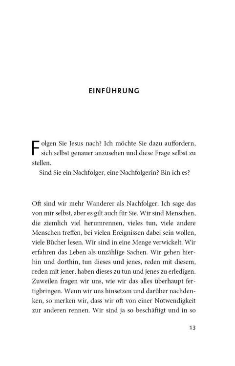 Produktbild: Jesus nachfolgen