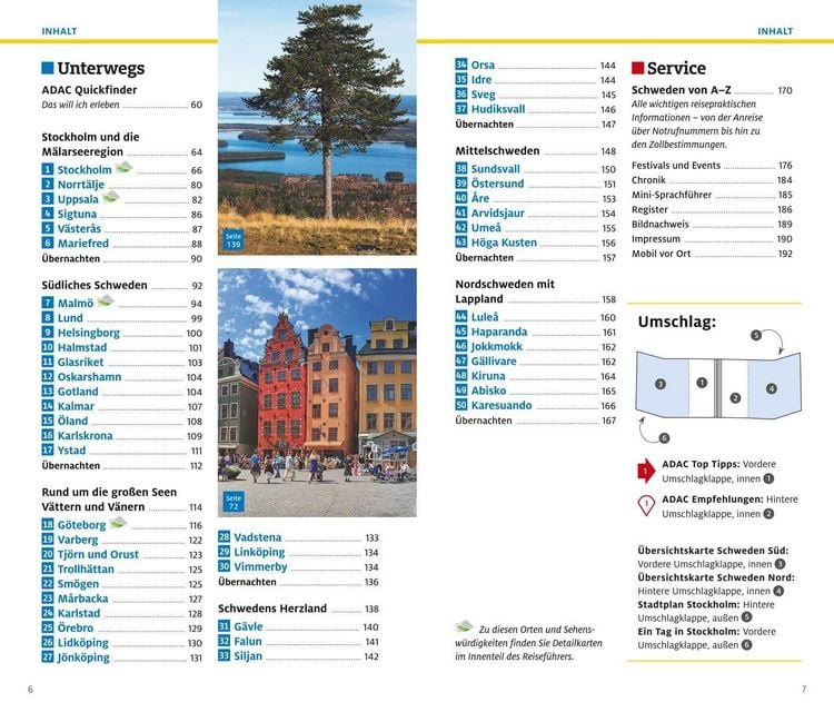 Produktbild: ADAC Reisef&uuml;hrer plus Schweden