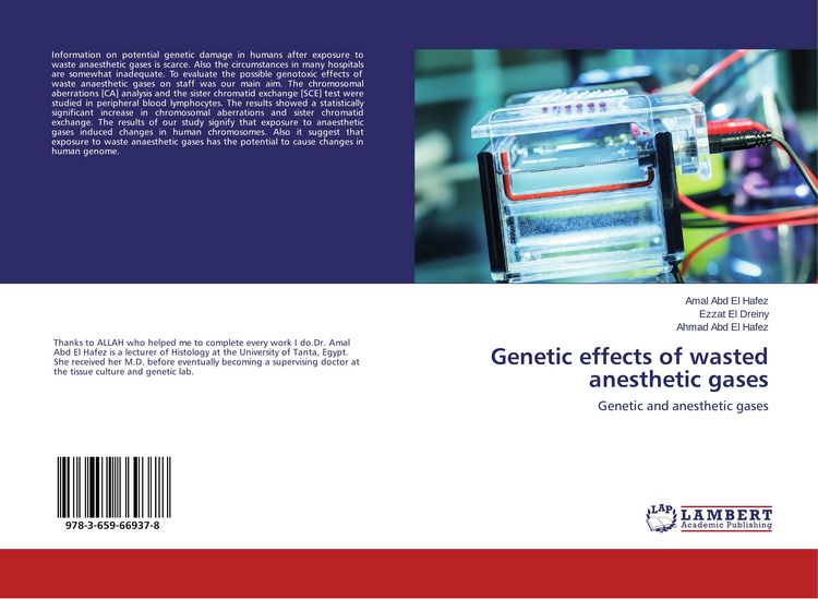 Produktbild: Genetic effects of wasted anesthetic gases