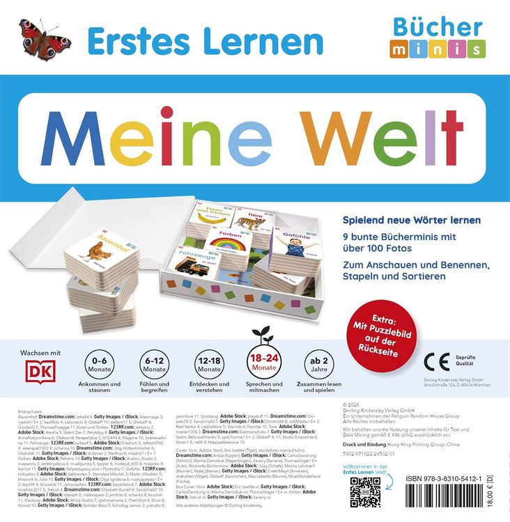 Produktbild: Erstes Lernen B&uuml;cherminis. Meine Welt