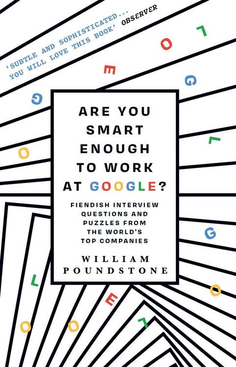 Produktbild: Are You Smart Enough to Work at Google?