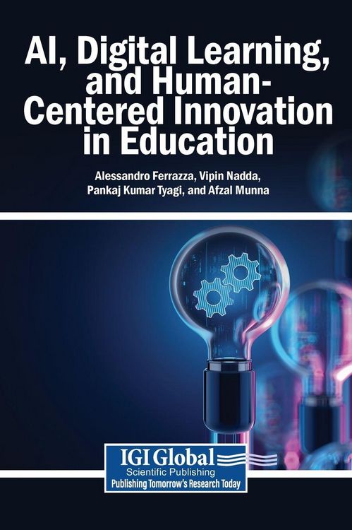 Produktbild: AI, Digital Learning, and Human-Centered Innovation in Education