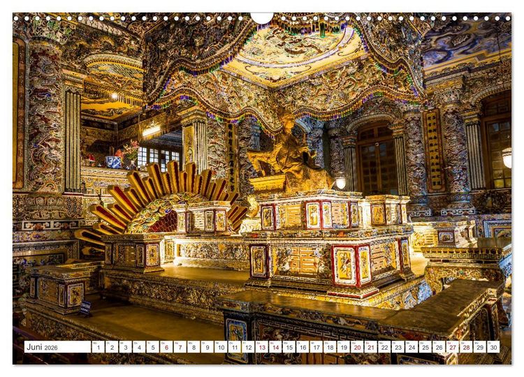 Produktbild: Hue alte Kaiserstadt Vietnams (Wandkalender 2026 DIN A3 quer), CALVENDO Monatskalender