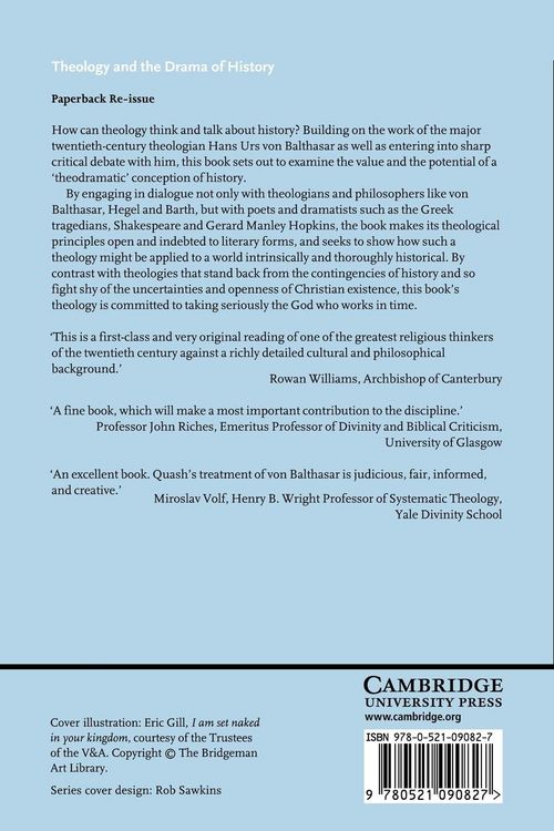 Produktbild: Theology and the Drama of History