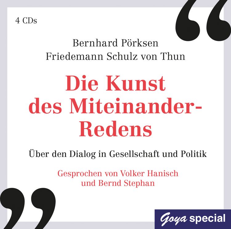 Produktbild: Die Kunst des Miteinander-Redens