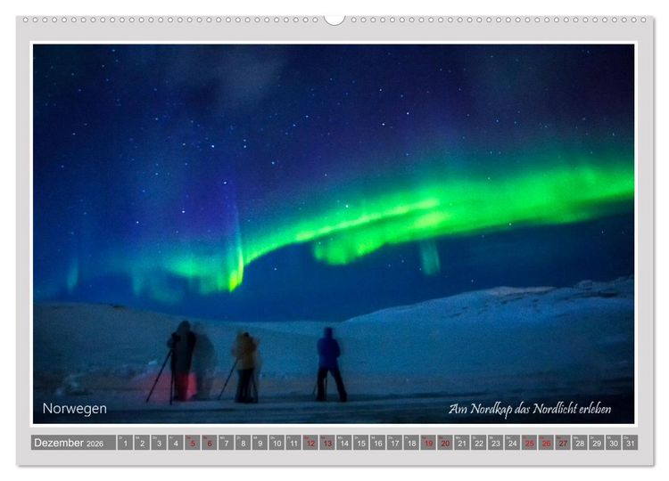 Produktbild: vom Reisen tr&auml;umen (hochwertiger Premium Wandkalender 2026 DIN A2 quer), Kunstdruck in Hochglanz