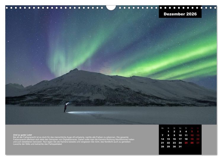 Produktbild: Wenn der Himmel gr&uuml;n wird (Wandkalender 2026 DIN A3 quer), CALVENDO Monatskalender
