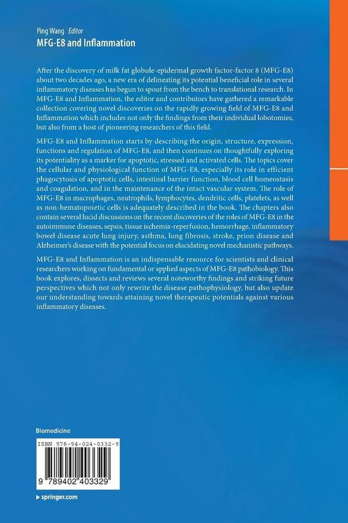 Produktbild: MFG-E8 and Inflammation