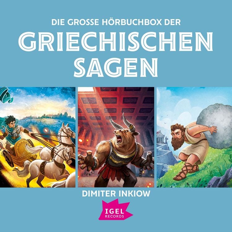 Produktbild: Die gro&szlig;e H&ouml;rbuchbox der griechischen Sagen