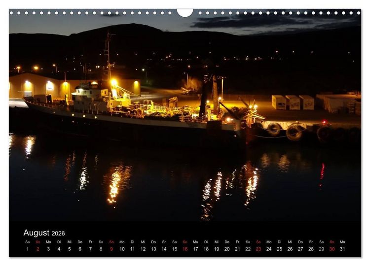 Produktbild: Impressionen von Norwegen entlang der Hurtigruten (Wandkalender 2026 DIN A3 quer), CALVENDO Monatskalender