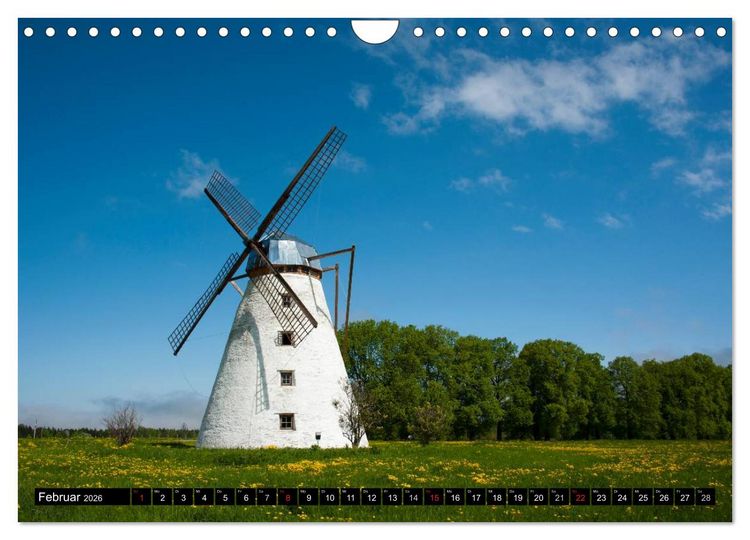 Produktbild: Estlands Sch&ouml;nheiten (Wandkalender 2026 DIN A4 quer), CALVENDO Monatskalender