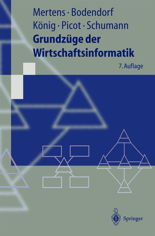 Bild vom Artikel Grundzüge der Wirtschaftsinformatik vom Autor h. c. mult. Peter Mertens