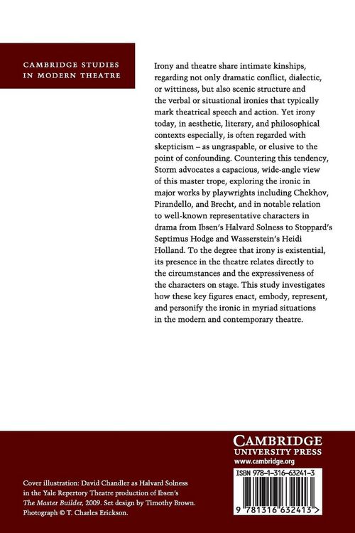 Produktbild: Irony and the Modern Theatre