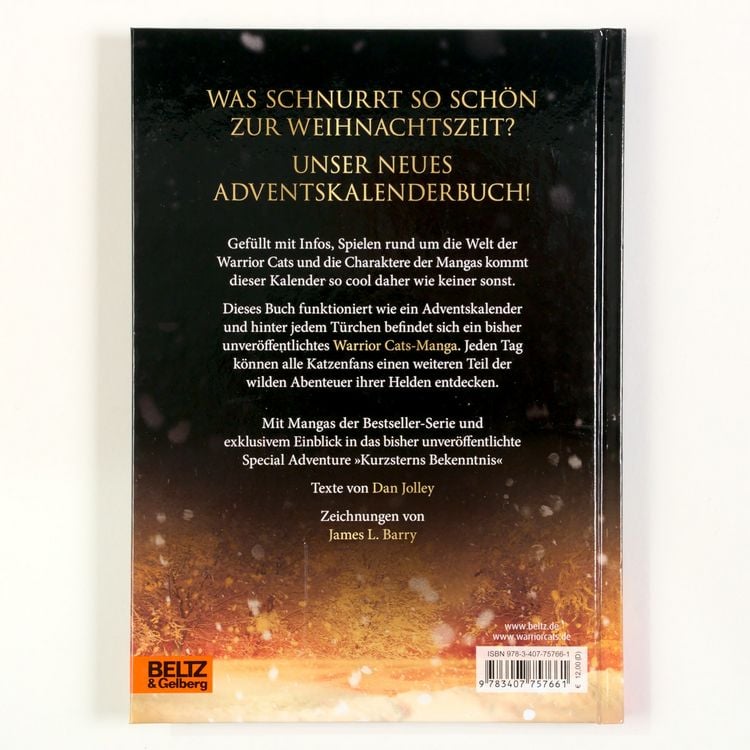 Produktbild: Warrior Cats - Adventskalenderbuch