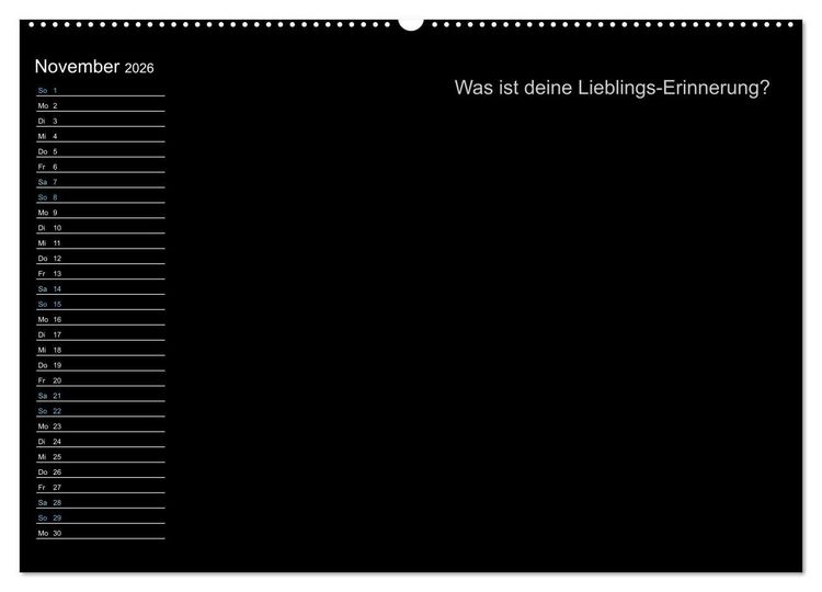 Produktbild: Mein Pers&ouml;nlicher Kalender (hochwertiger Premium Wandkalender 2026 DIN A2 quer), Kunstdruck in Hochglanz