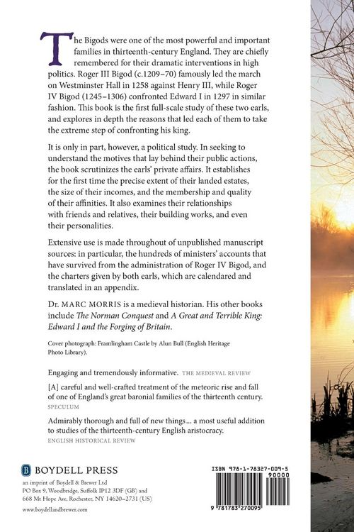 Produktbild: The Bigod Earls of Norfolk in the Thirteenth Century