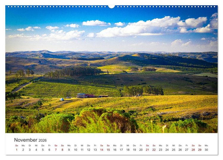 Produktbild: Uruguay - Tango, Strand und Natur. (hochwertiger Premium Wandkalender 2026 DIN A2 quer), Kunstdruck in Hochglanz
