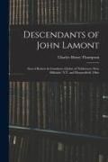 Produktbild: Descendants of John Lamont