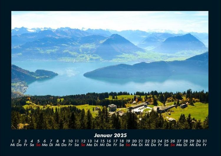 Produktbild: Naturlandschaften 2025 Fotokalender DIN A4
