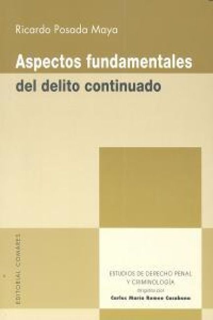 Produktbild: Aspectos fundamentales del delito continuado