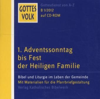 Produktbild: Gottes Volk LJ B1/2012 CD-ROM