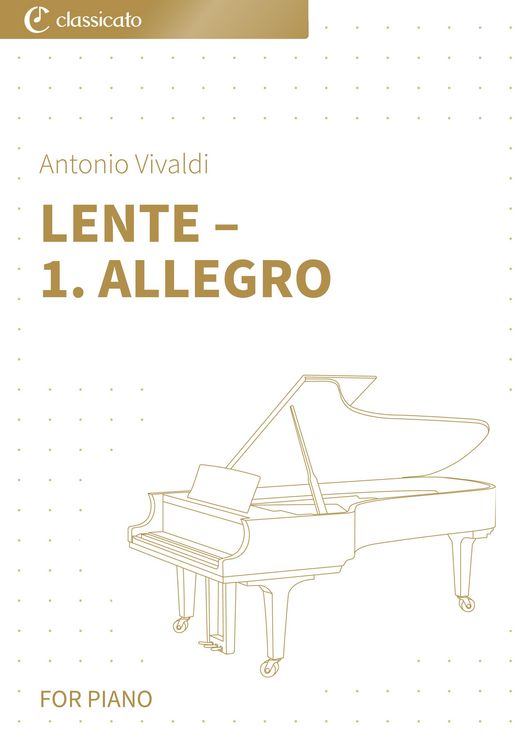 Produktbild: Lente- 1.Allegro : For Piano