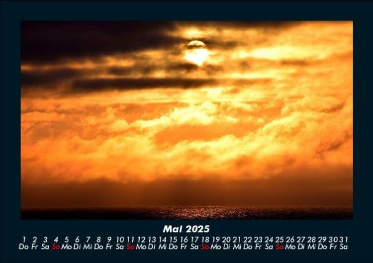Produktbild: Sonnenunterg&auml;nge 2025 Fotokalender DIN A5