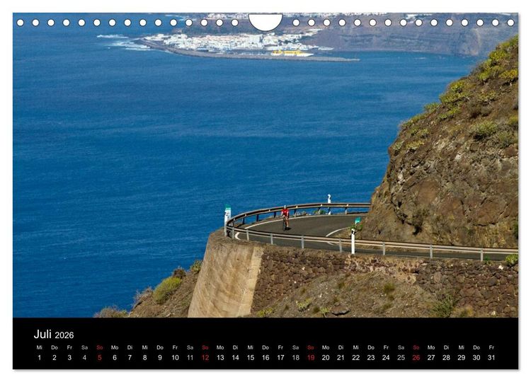 Produktbild: Roadbike Dreams. Traumstra&szlig;en in Europa (Wandkalender 2026 DIN A4 quer), CALVENDO Monatskalender