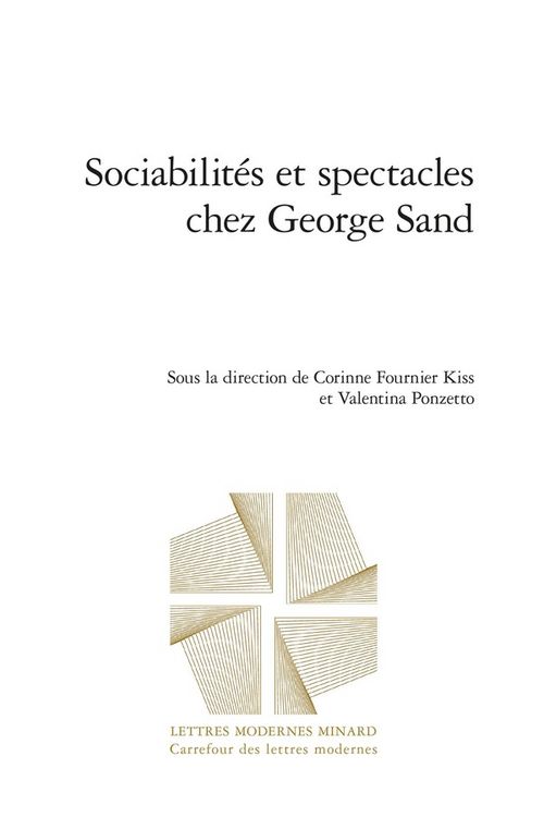Produktbild: Sociabilites et Spectacles Chez George Sand