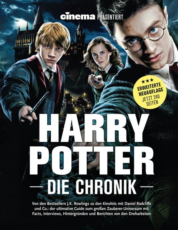 Produktbild: Cinema pr&auml;sentiert: Harry Potter - Die Chronik (Erweiterte Neuausgabe)