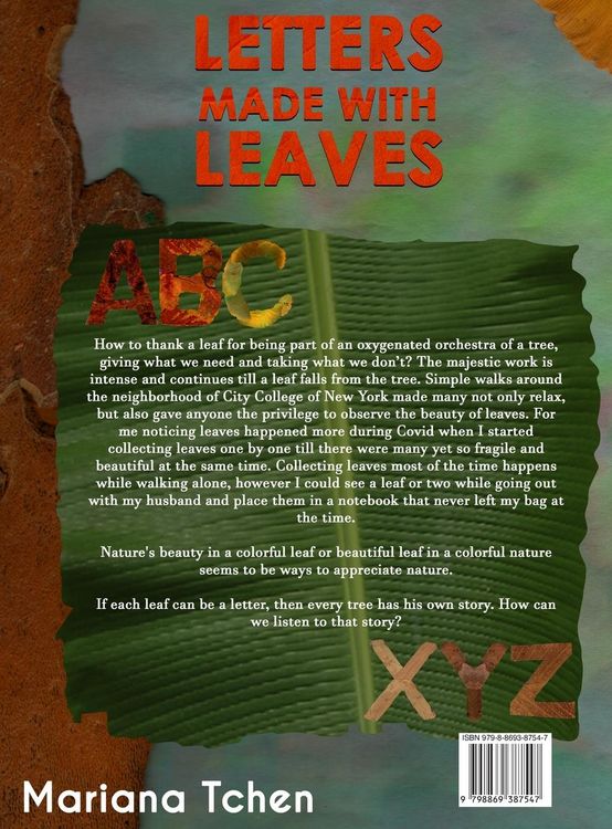 Produktbild: Letters Made With Leaves