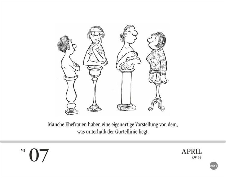 Produktbild: Loriot Tagesabrei&szlig;kalender 2027