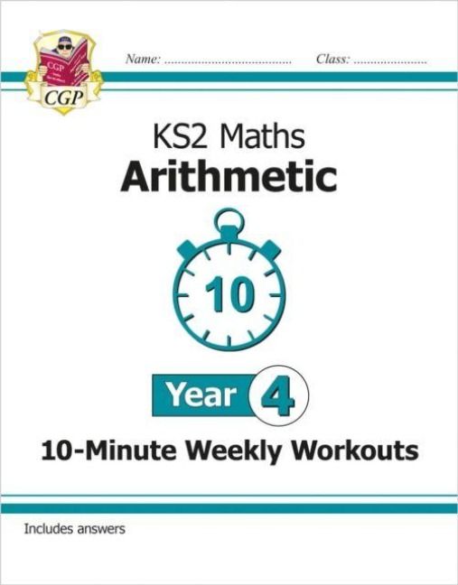 Produktbild: KS2 Year 4 Maths 10-Minute Weekly Workouts: Arithmetic