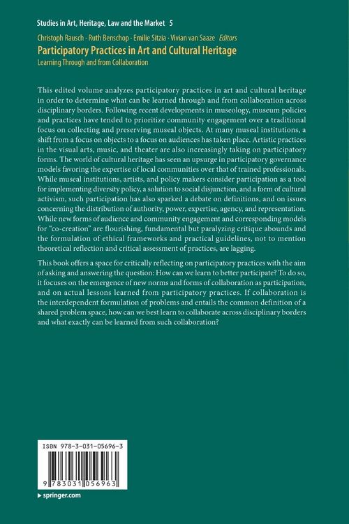 Produktbild: Participatory Practices in Art and Cultural Heritage