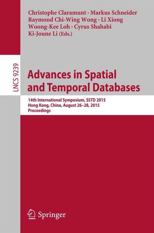 Produktbild: Advances in Spatial and Temporal Databases