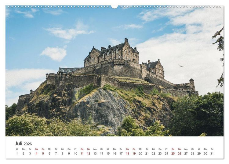 Produktbild: Schottland - Eine eindrucksvolle Reise in ein wundersch&ouml;nes Land. (hochwertiger Premium Wandkalender 2026 DIN A2 quer), Kunstdruck in Hochglanz