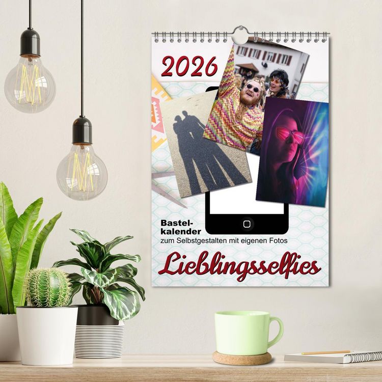 Produktbild: Lieblingsselfies (Wandkalender 2026 DIN A4 hoch), CALVENDO Monatskalender