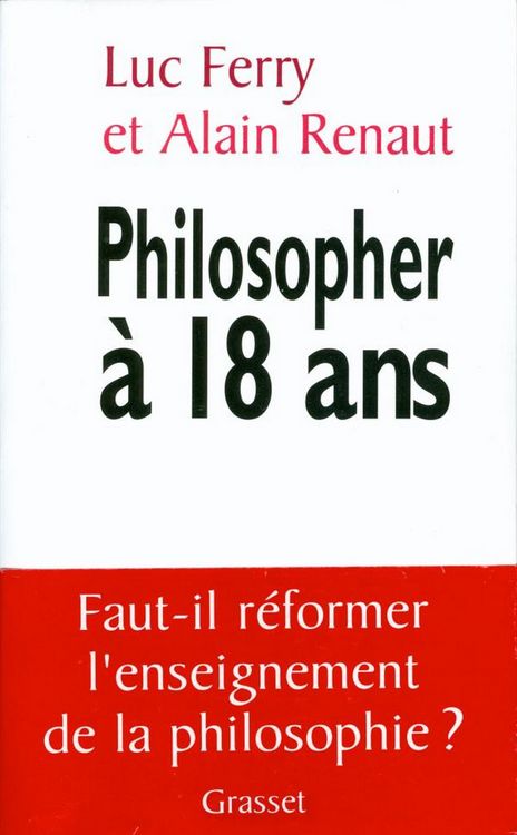 Produktbild: Philosopher &agrave; 18 ans