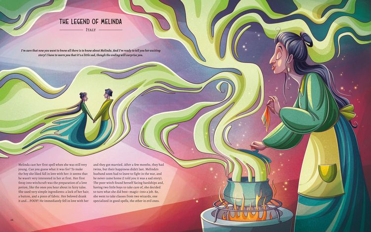 Produktbild: The Great Book of Legendary Witches & Wizards