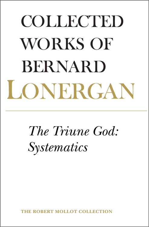 Produktbild: Lonergan, B: The Triune God